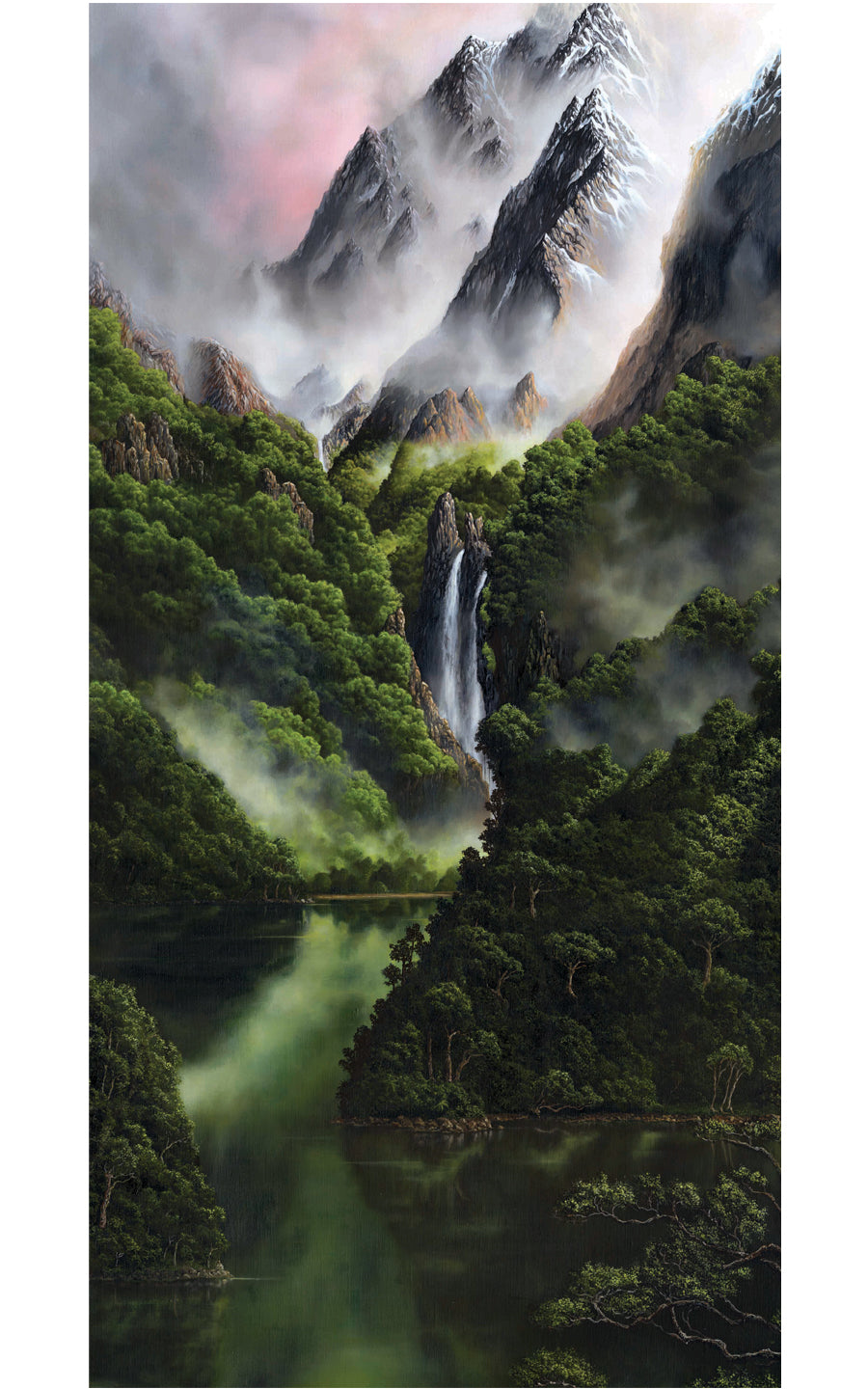 Behind the Waterfall